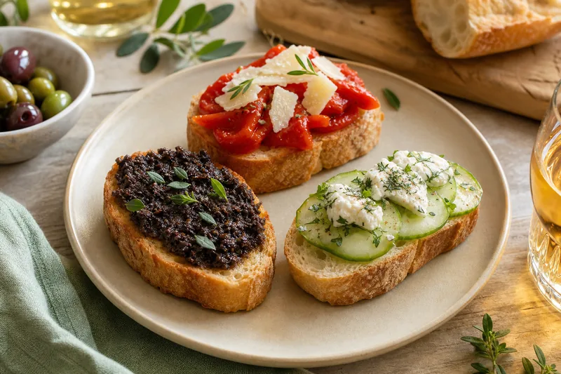 Trio de toasts (bis)