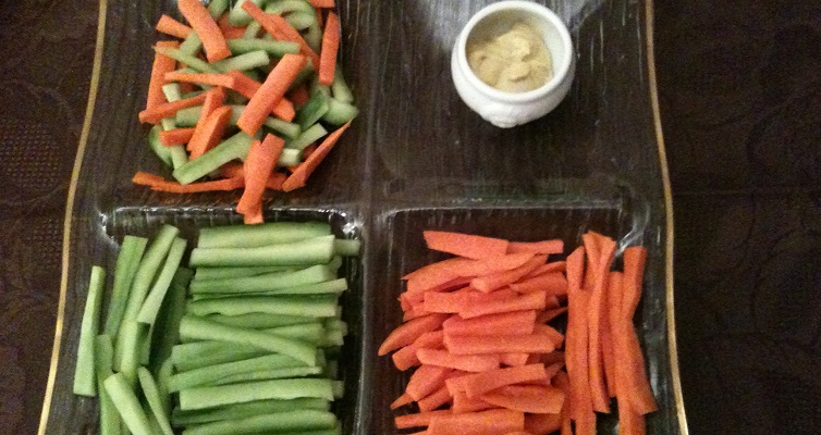 crudités pour l'apéritif